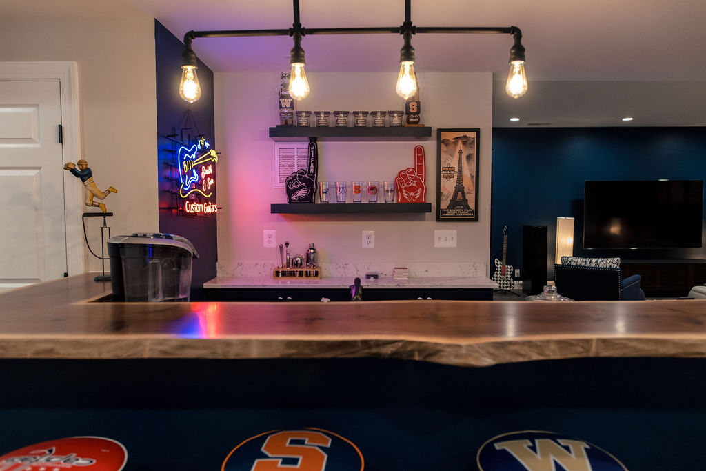 Adding a Bar in the Basement