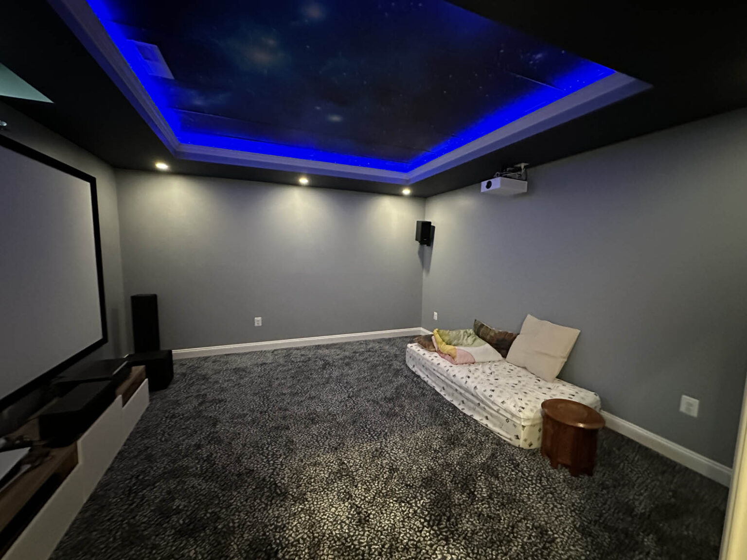 Ashburn Finished Basement Project by Loudoun Basements