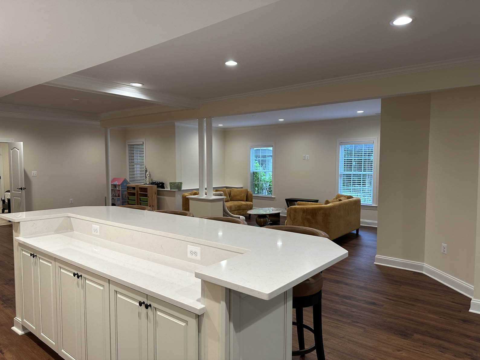 basement wet bar