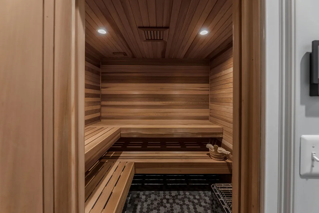 Hamilton Basement Sauna, Fitness, and Living 11 2I0A1816 HDR